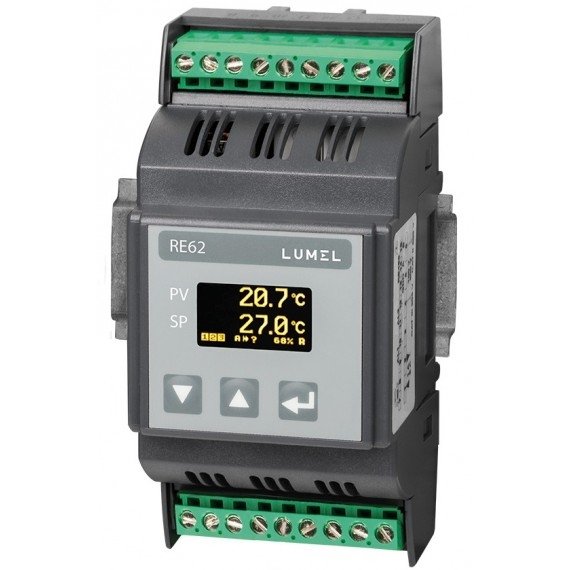 Controler cu 3 ieșiri - Lumel RE62 Controler cu 3 ieșiri - Lumel RE62