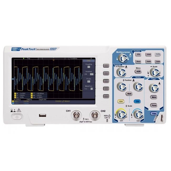 Osciloscop 2 can DSO, 100 MHz, 1 GSa/s - P1337