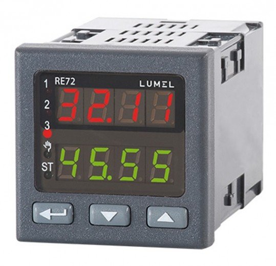 Controler cu 3 ieșiri - Lumel RE72 Controler cu 3 ieșiri - Lumel RE72