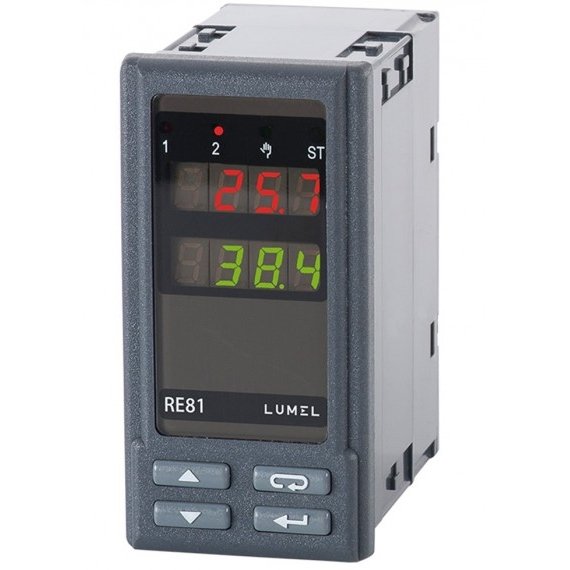 Controler cu 2 ieșiri - Lumel RE81 Controler cu 2 ieșiri - Lumel RE81