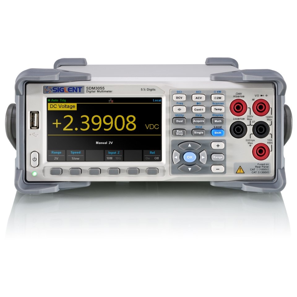 Multimetre digitale cu 5.5 digiți / + card scanare  - Siglent Seria SDM3000 