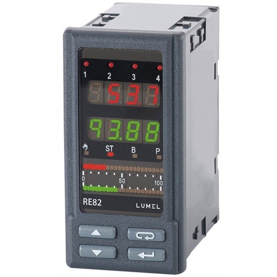 Controler cu 4 ieșiri - Lumel RE82 Controler cu 4 ieșiri - Lumel RE82