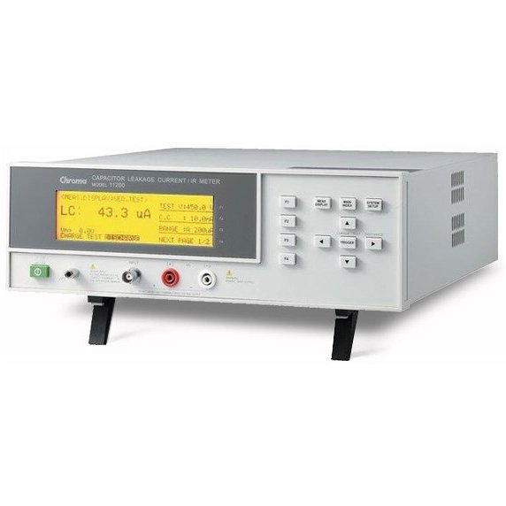 Tester curenti fuga condensatoare / Tester rezistenta izolatie (CLC/IR-metru) - Chroma 11200