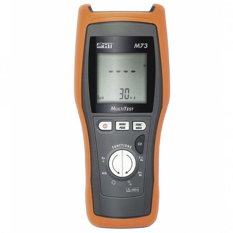 Multimetru digital cu funcții de testare electrosecuritate - HT M73 Multimetru digital cu funcții de testare electrosecuritate - HT M73