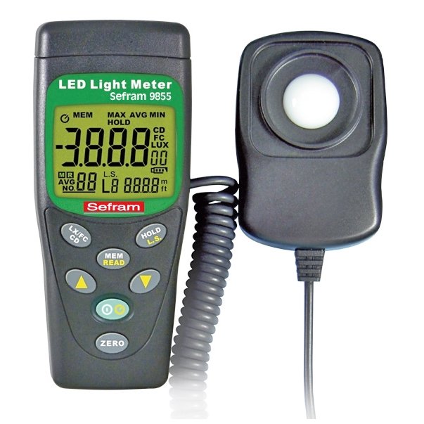 Sefram 9855 - Digital light meter