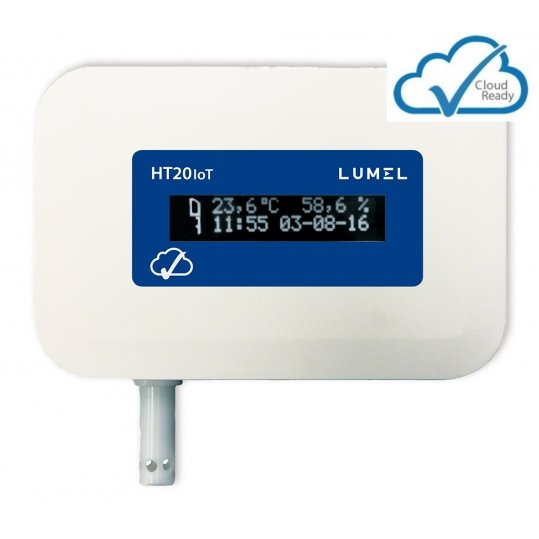 Temperature and humidity monitor for IoT applications - Lumel HT20IoT