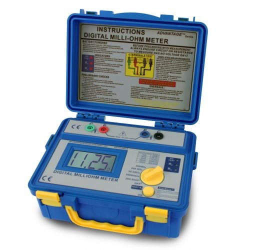 Miliohmetru digital  ( până la 2000Ω) - Peaktech P1125
