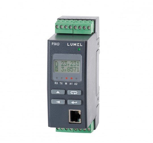 Lumel P30O - Transducer of pulses, frequency, turns, operation time with Ethernet