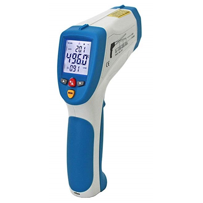 P4960 - IR & K-Type Thermometer (-50 ÷ +1200°C)  with USB Interface 