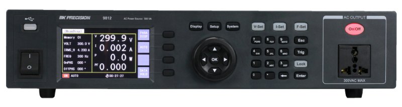 Programmable AC Power Sources, 0-300V, BK, 9810 Series