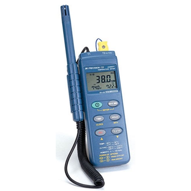 BK725 - Humidity & Dual Temperature Meter (with Datalogger)