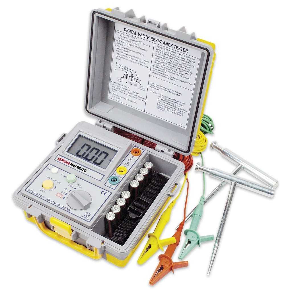 Tester legătură împământare - Sefram MW9452D Tester legătură împământare - Sefram MW9452D