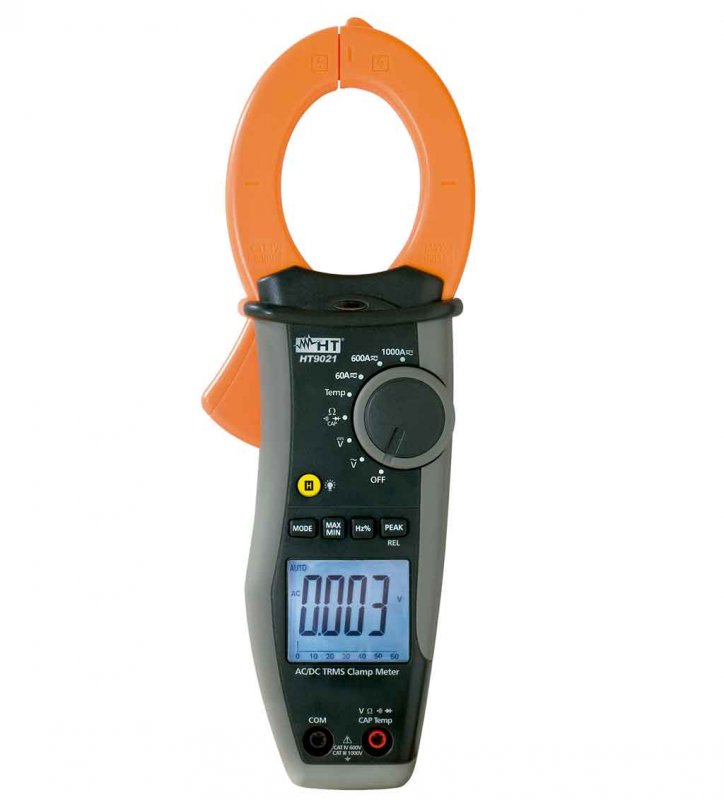 HT9021 - AC TRMS / DC  professional clamp meter up to 1000A