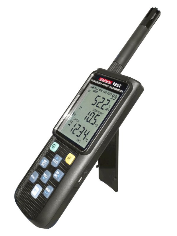 SEFRAM 9822 - Hygro-thermometer with data logger
