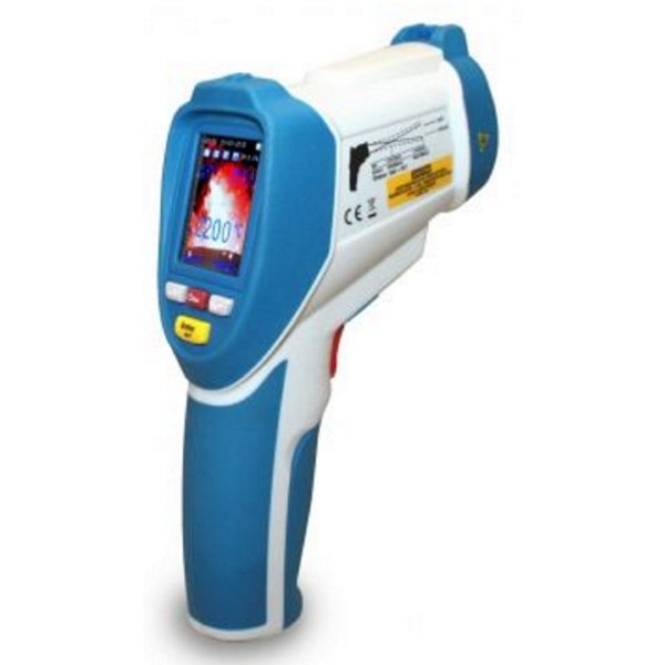P4955 - IR-Thermometer  (-5 ÷ +2200°C), with TFT-Display, Video, Photo and Datalogger