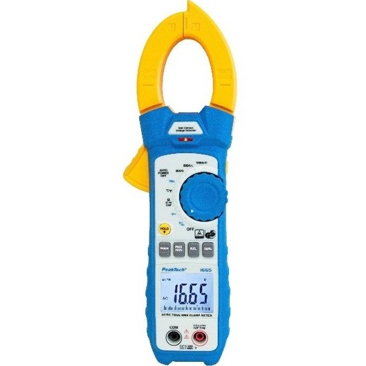 Peaktech P1665 - Digital-Clamp Meter, TRMS (up to 1000A, 1000V AC / DC)