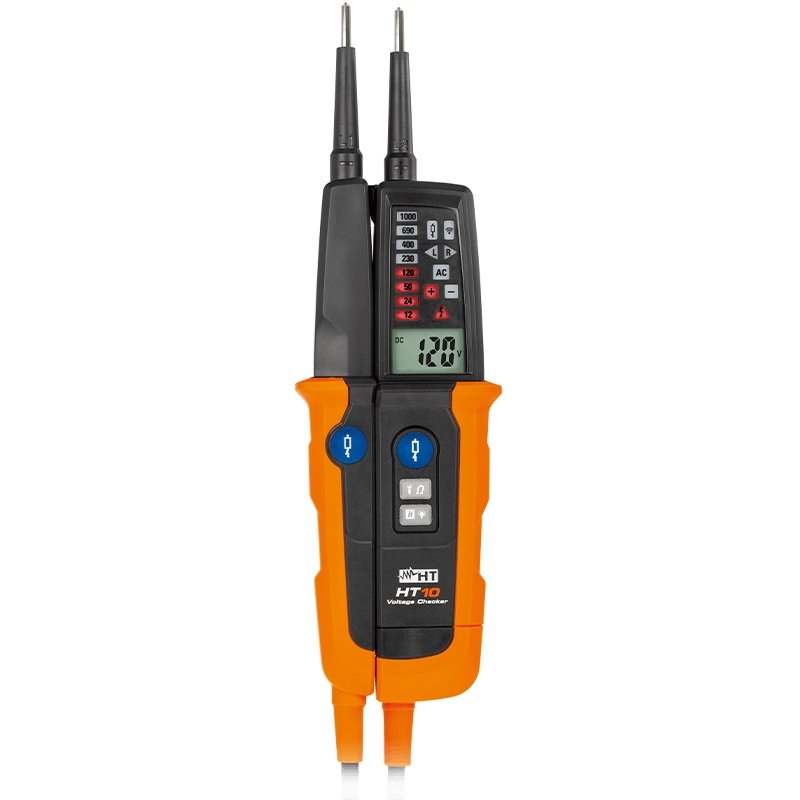 Tester multifuncțional 2 poli, cu lanterna LED - HT10