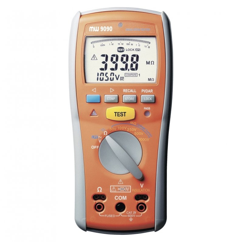 Multimetru digital & Tester rezistență izolație - Sefram MW9090 Multimetru digital & Tester rezistență izolație - Sefram MW9090