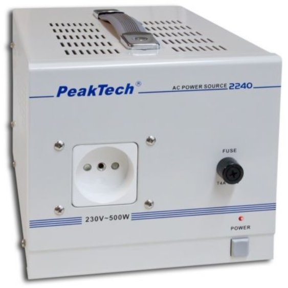 Sursă de curent alternativ 230 V, 500 W - Peaktech P2240
