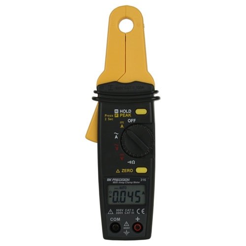 BK Precision 316 - Mini AC/DC Clamp Meter (100AAC/100ADC)