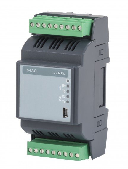 Lumel S4AO - Module of 4 analog outputs